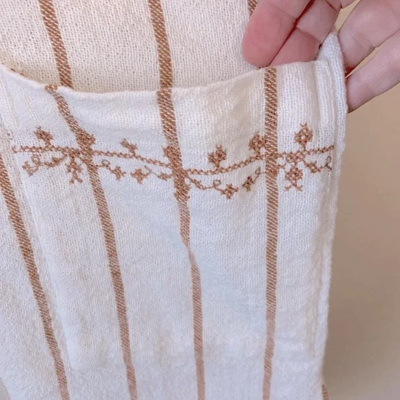 World Market Brienne Ivory Terracotta Khadi Tunic O/S - Picture 9 of 10